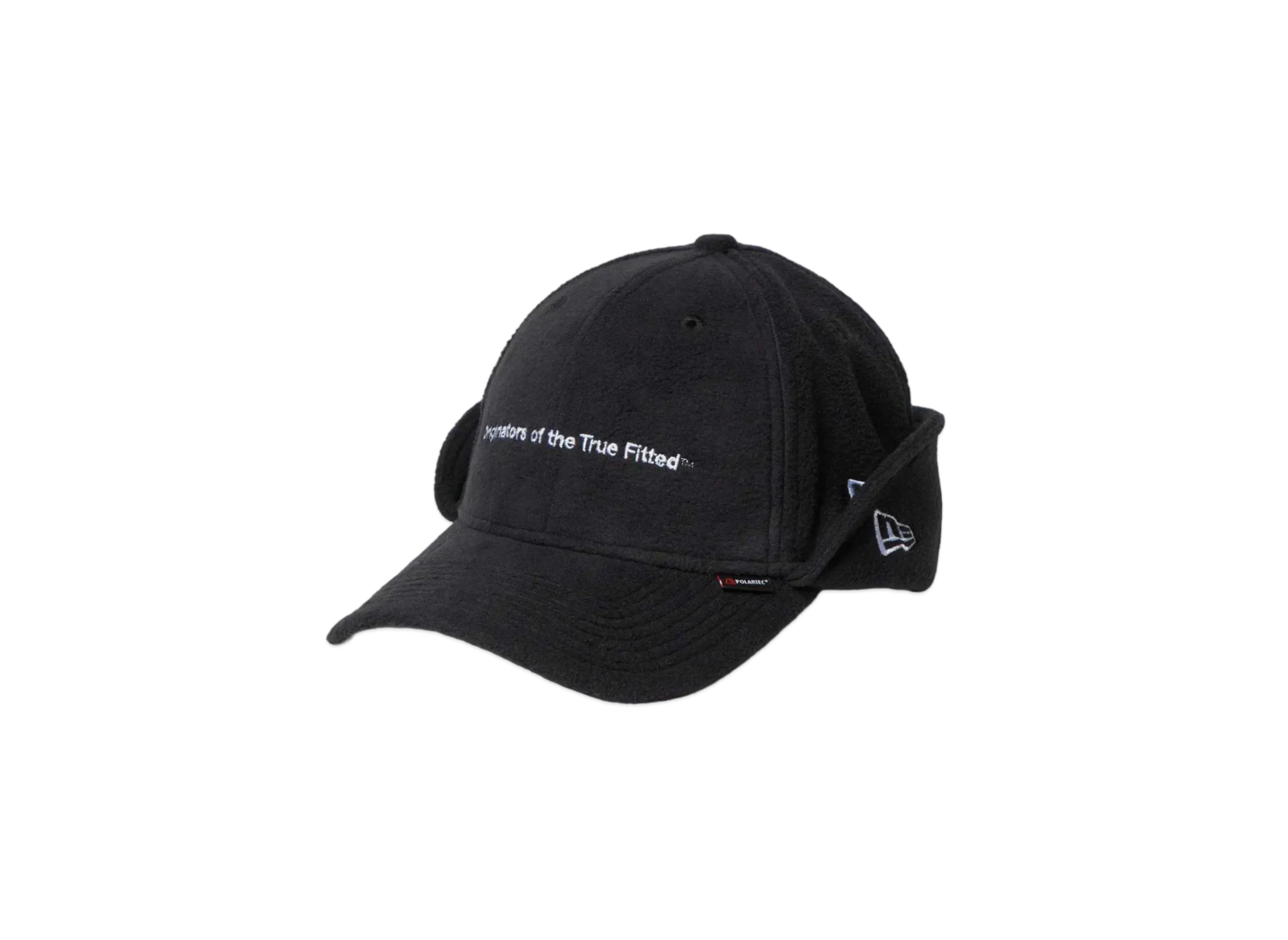 NEW ERA Golf 39Thirty Flip Down Polartec 200 Series "Black"