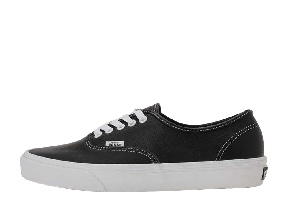 Vans Authentic "Leather Black/White"
