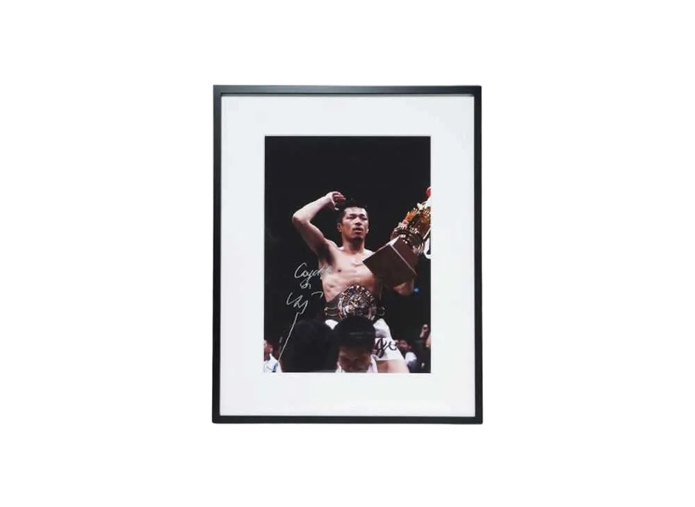 辰吉丈一郎デビュー35周年記念展 \ Joichiro Tatsuyoshi Signed Photo Frame "MULTI"