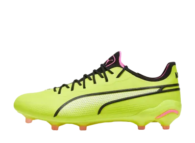 Puma King Ultimate FG/AG "Electric Lime/Puma Black/Poison Pink"