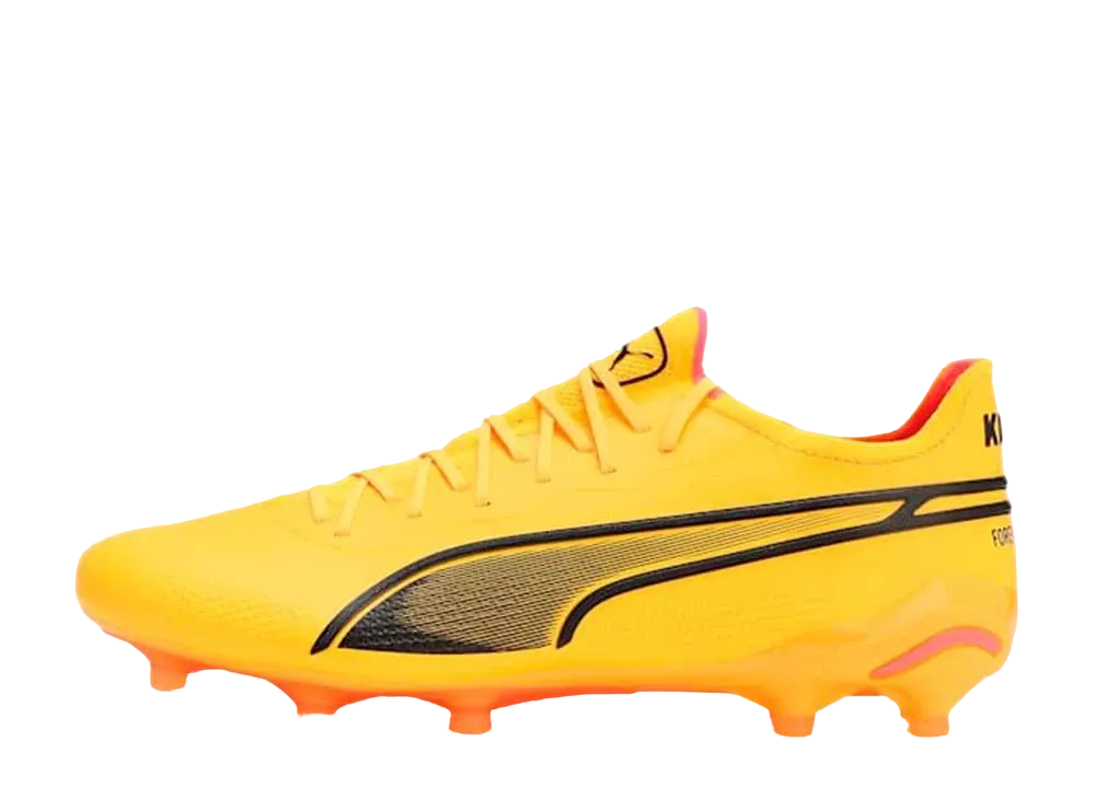 プーマ キング アルティメット  FG/AG "サンストリーム/プーマブラック/サンセットグロー"