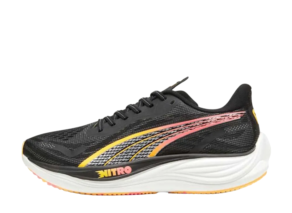 プーマ ヴェロシティ ニトロ3 FF "プーマブラック/プーマシルバー/サンストリーム"