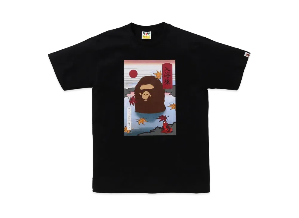 A BATHING APE Japan Autumn Tee "Black"