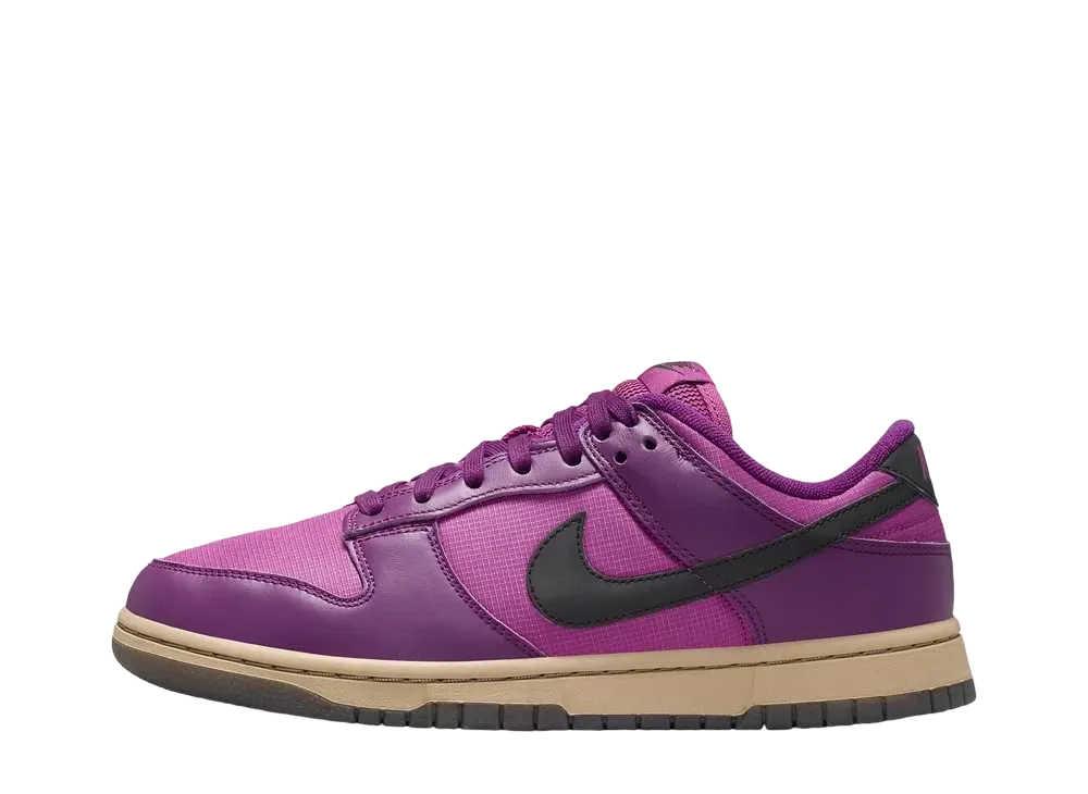 Nike Women's Dunk Low "Viotech/Hot Fuchsia/Khaki/Black"