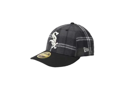 NEW ERA LP 59Fifty MLB Ombre Check Chicago White Sox "Black"
