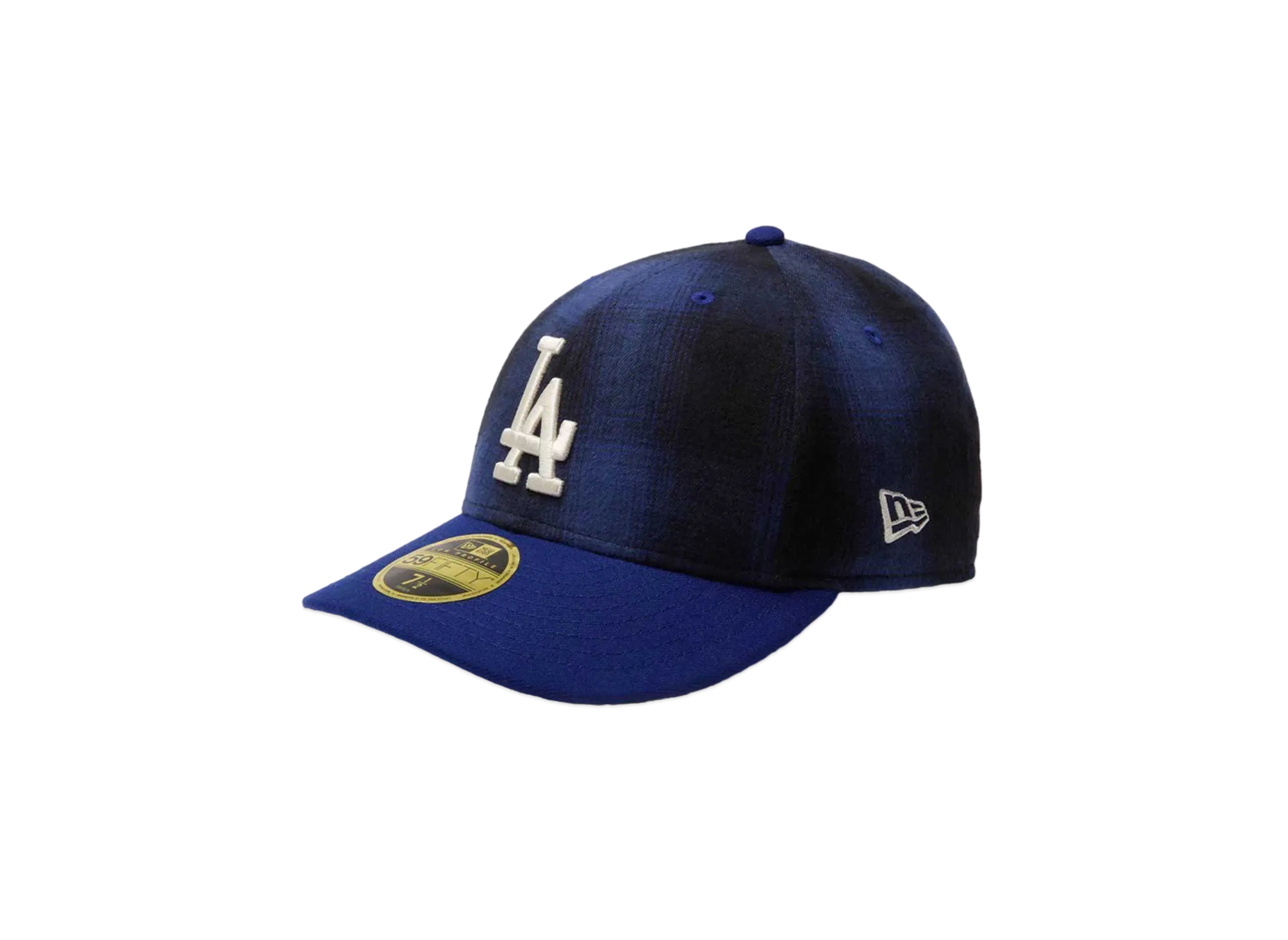 NEW ERA LP 59Fifty MLB Ombre Check Los Angeles Dodgers "Blue"