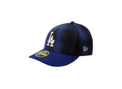 NEW ERA LP 59Fifty MLB Ombre Check Los Angeles Dodgers "Blue"