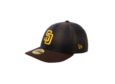 NEW ERA LP 59Fifty MLB Ombre Check San Diego Padres "Brown"