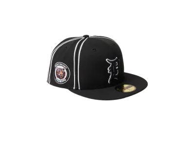 NEW ERA 59Fifty MLB Piping Detroit Tigers "Black"