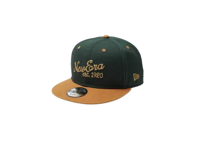 NEW ERA 9Fifty 2-Tone Duck Canvas "Dark Green/Light Bronze"