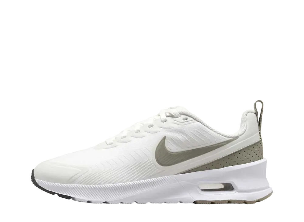 ナイキ ウィメンズ エアマックス ニュアクシス "サミットホワイト/ストーン/ライトアーミー"