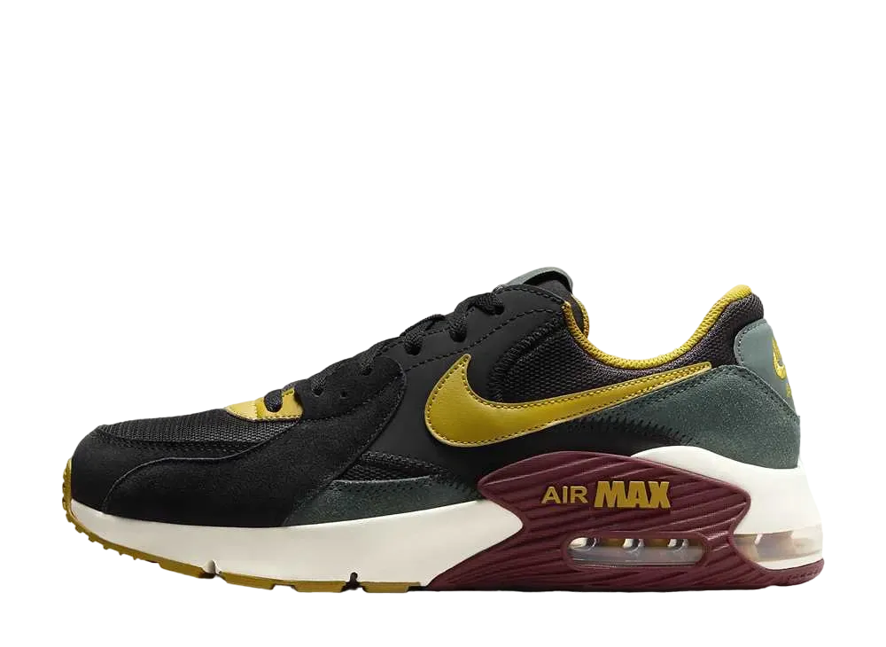 Nike Air Max Excee "Black/Vintage Green/Dark Team Red/Bronzine"