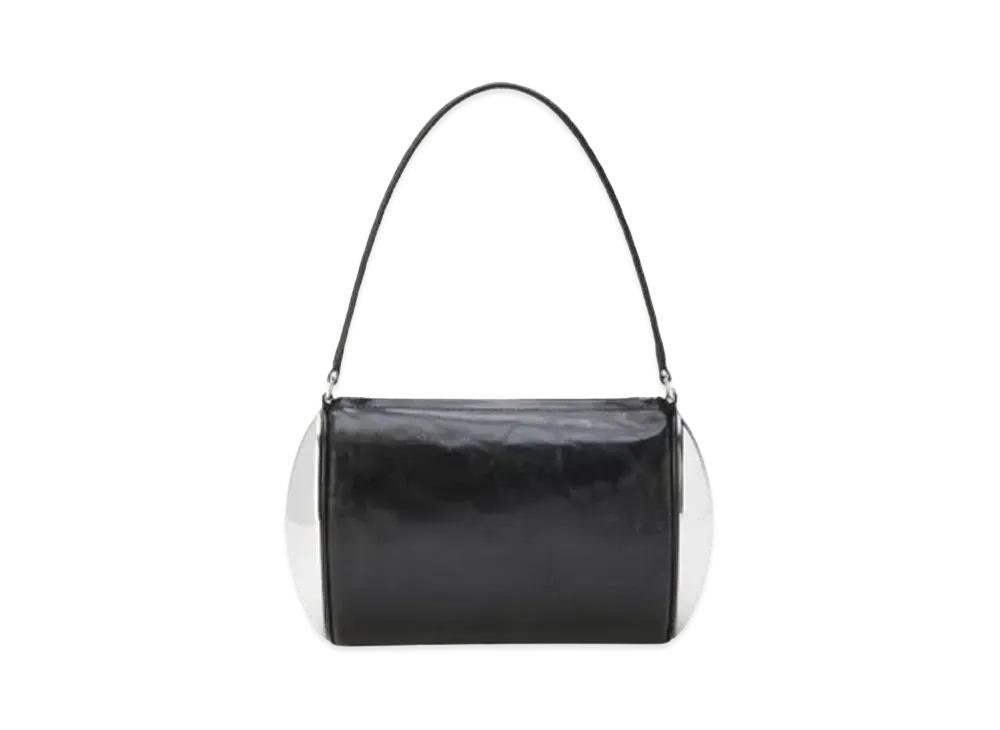 Alexander Wang Dome Leather Barrel Pochette "Black"