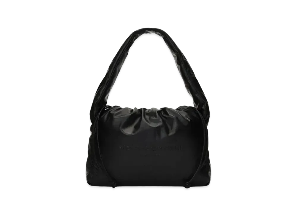 Alexander Wang Ryan Buttery Leather Puff Large Bag "Black"