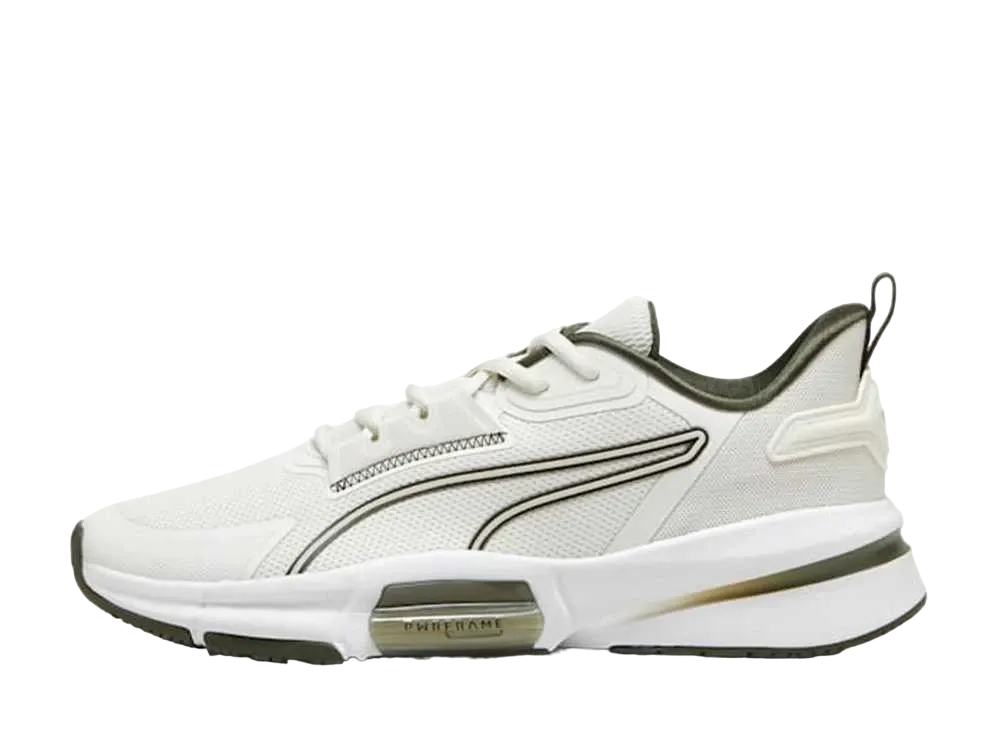 プーマ パワーフレーム TR3 "ヴェイパーグレー/ダークオリーブ/プーマホワイト"