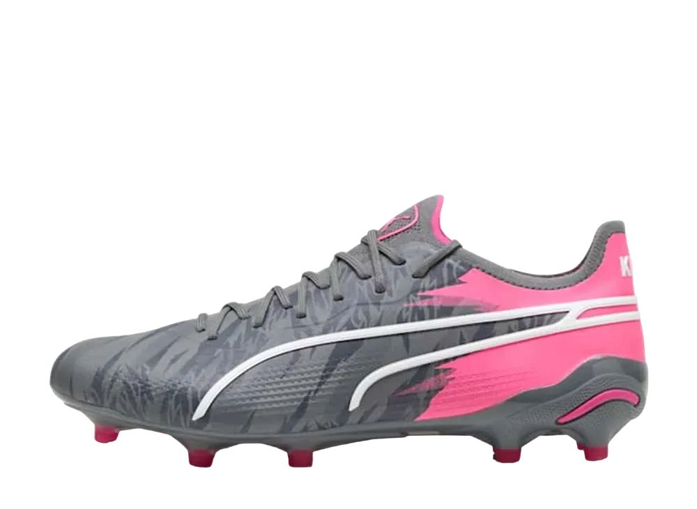 プーマ キング アルティメット ラッシュ FG/AG "クールダークグレー/ストロンググレー/ラヴィッシュ"