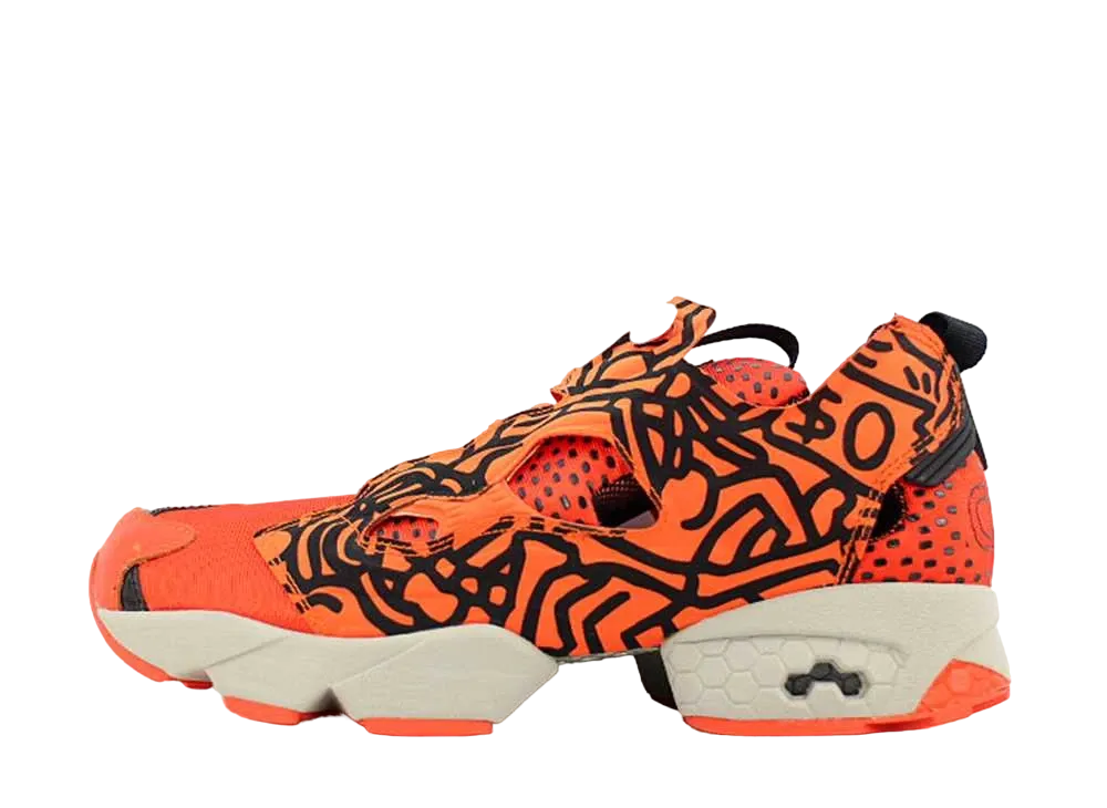 Keith Haring × Reebok Instapump Fury "Orange/Grey"