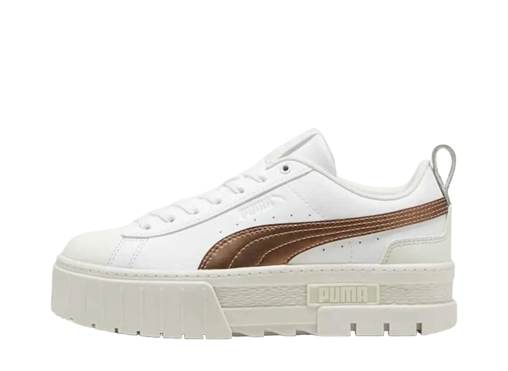 プーマ ウィメンズ メイズ グローアップ "プーマホワイト/ヴェイパーグレー"
