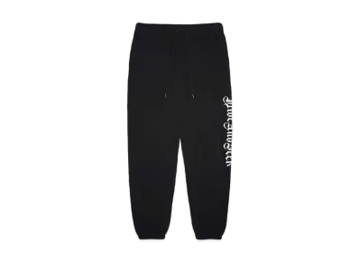 Hide and Seek Old English Sweat Pant(24aw) "BLACK"