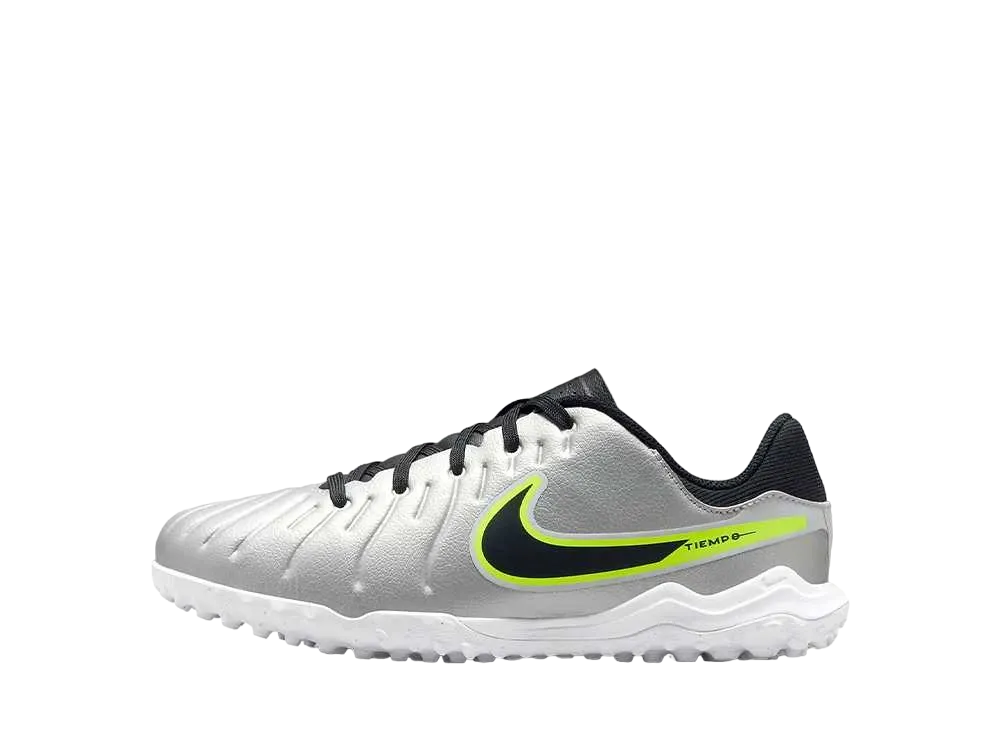 ナイキ GS ティエンポ レジェンド10 アカデミー "メタリックシルバー/ボルト/ブラック"