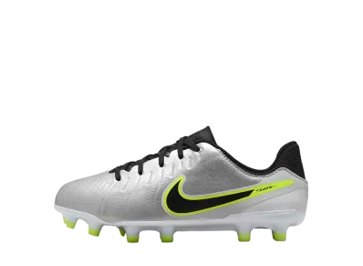 Nike GS Tiempo Legend 10 Academy "Metallic Silver/Volt/Black"