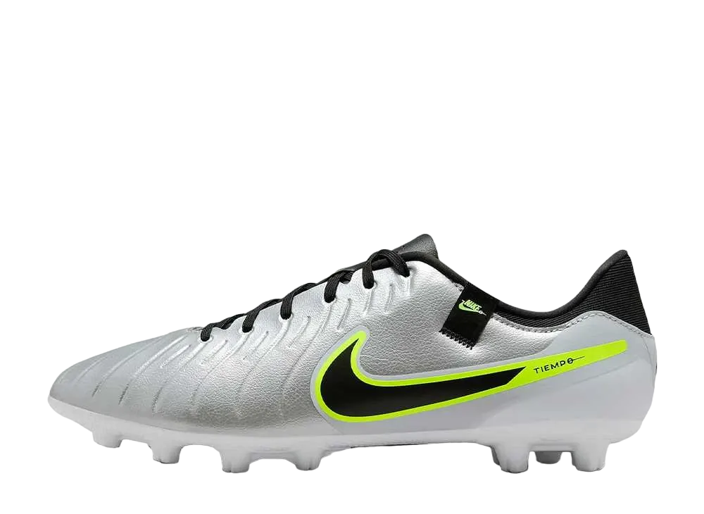 ナイキ ティエンポ レジェンド10 アカデミー "メタリックシルバー/ボルト/ブラック"