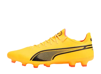 Puma King Ultimate HG/AG "Sun Stream/Puma Black/Sunset Glow"