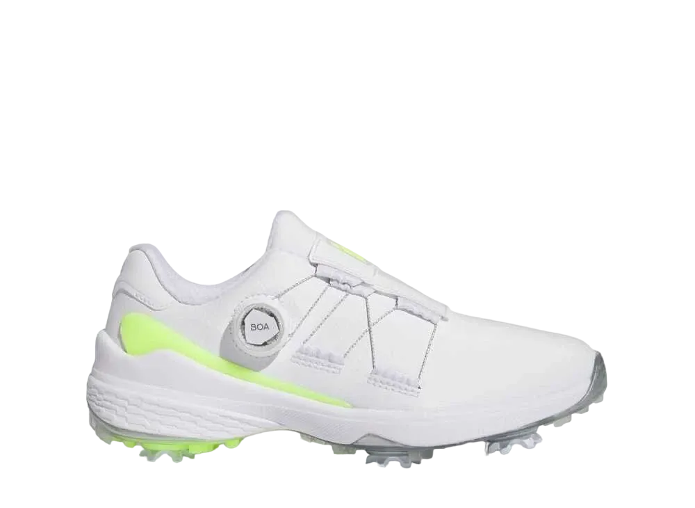 adidas Women's ZG 23 Boa "Footwear White/Silver Metallic/Lucid Lemon"