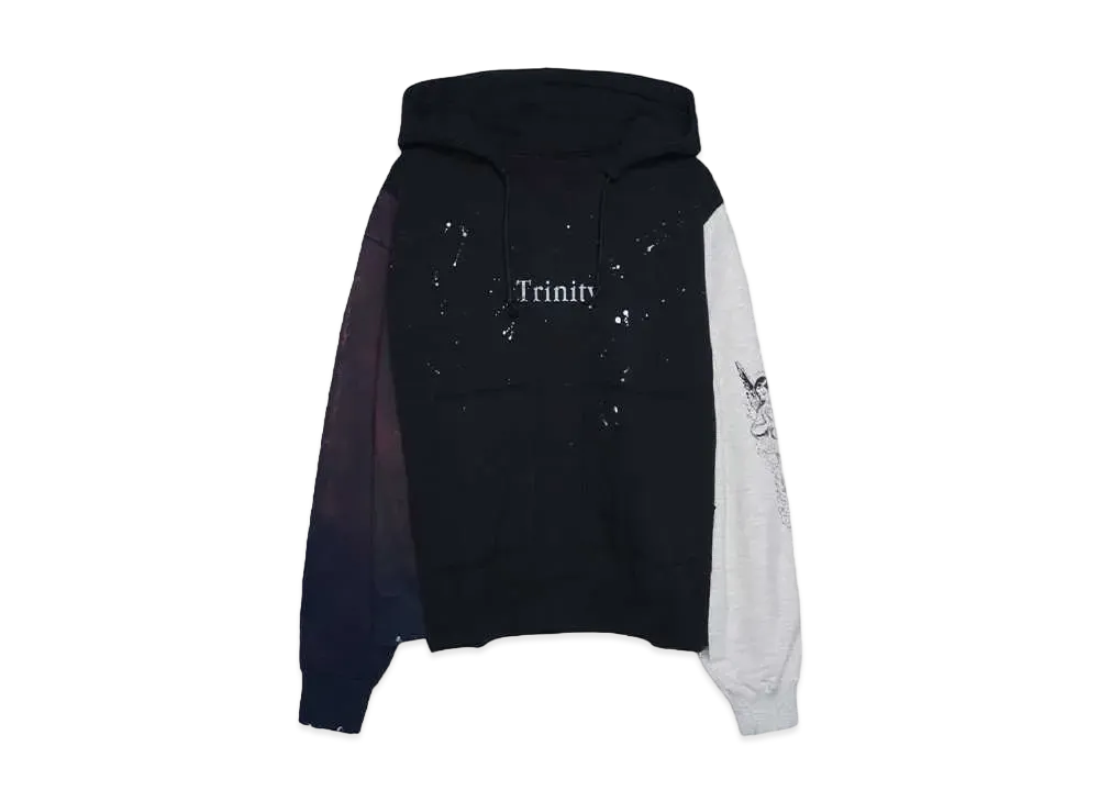 SOMEIT REBUILD HOODIE "CHARCOAL/BLACK/GREY"