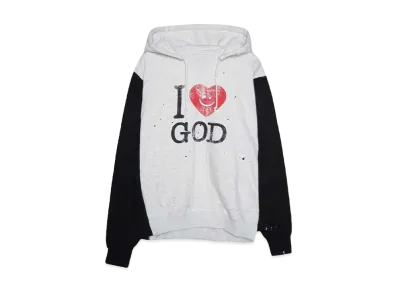 SOMEIT REBUILD HOODIE "BLACK/GREY/BLACK"