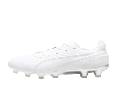 Puma King Ultimate HG " Puma White/Puma Silver"