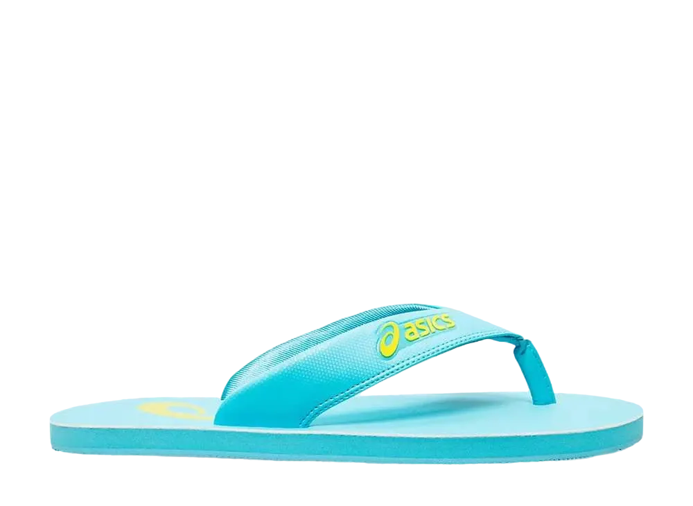 アシックス ゾリアン AS サンダル "アクアリウム/ネオンライム"