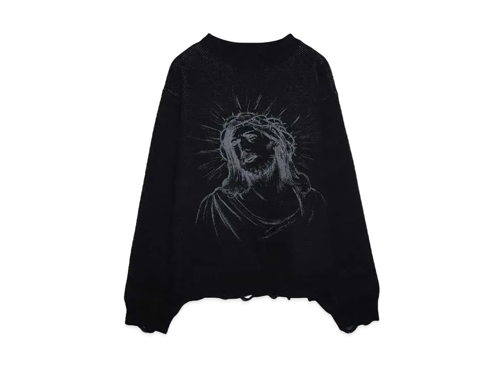 SOMEIT J.X VINTAGE KNIT "BLACK"