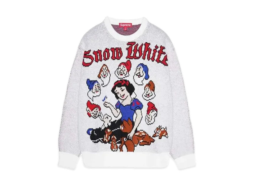 Supreme Snow White Sweater Supreme Snow White Sweater