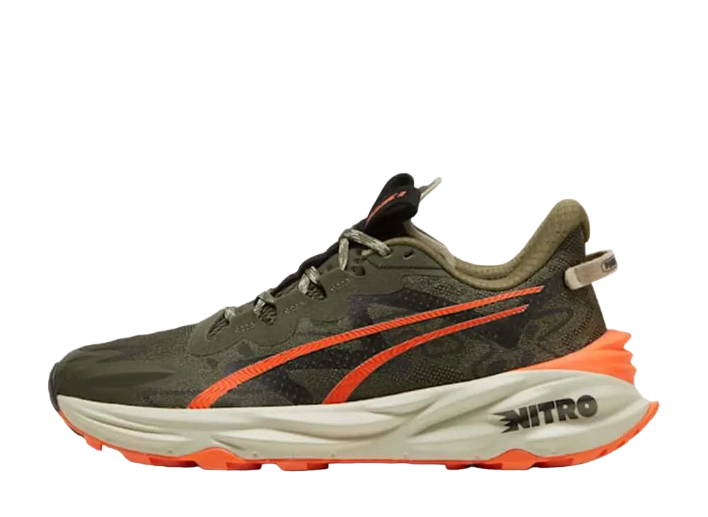 プーマ ファストトラック ニトロ3 "ダークオリーブ/フレームフリッカー/デザートダスト"