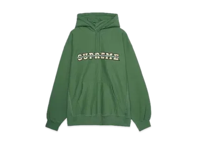 Supreme Collegiate Acronym Hooded Sweatshirt "Green"