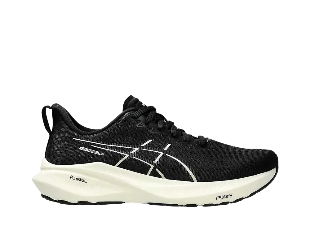 アシックス ウィメンズ GT2000 13 "ブラック/ホワイト"