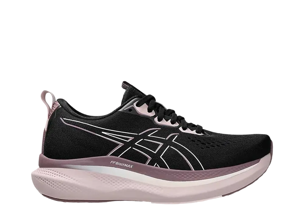 アシックス ウィメンズ グライドライド マックス "ブラック/ペールピンク"