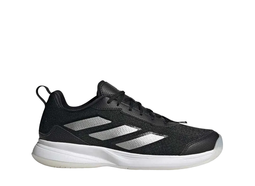アディダス ウィメンズ アバフラッシュ ロー テニス "コアブラック/シルバーメタリック/フットウェアホワイト"