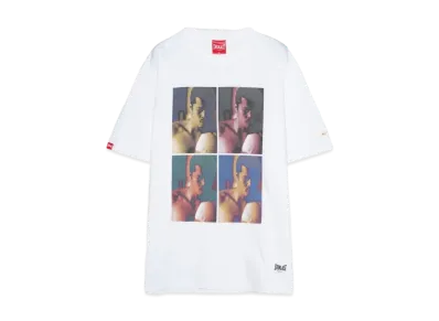 辰吉丈一郎デビュー35周年記念展 \ TATSUYOSHIxEverlast x Bedwin & The Heartbreakers tee B col "WHITE"