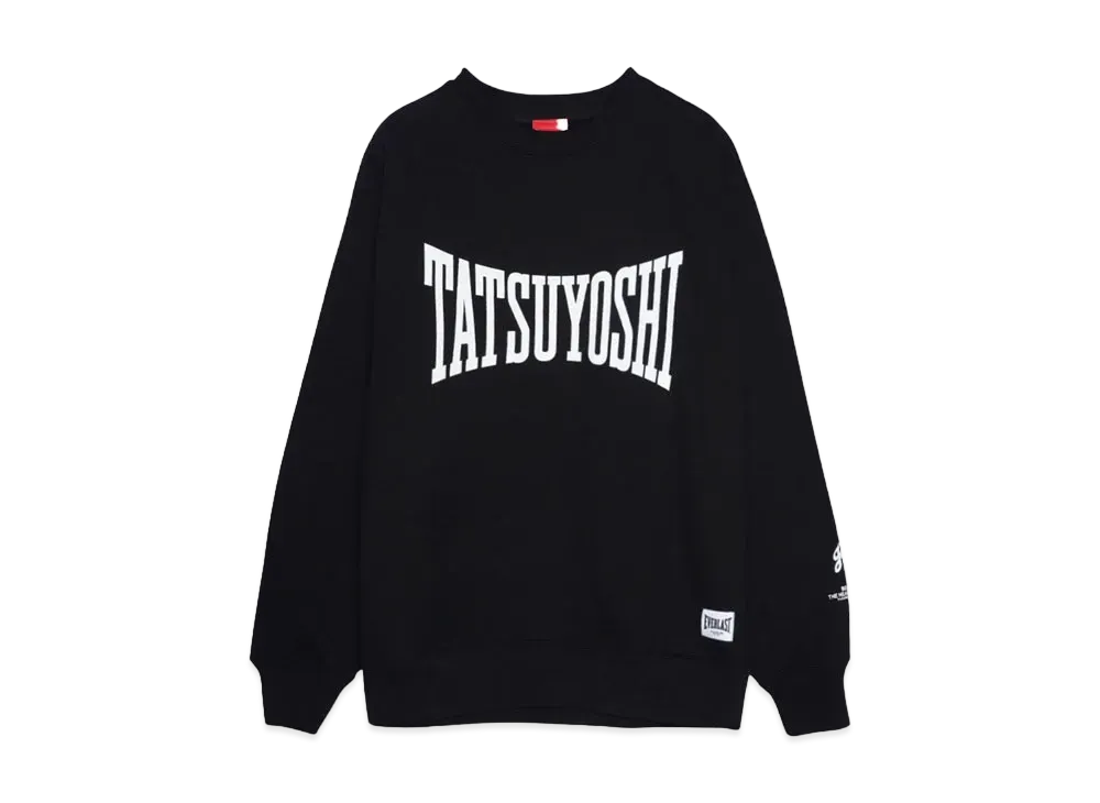 辰吉丈一郎デビュー35周年記念展 \ TATSUYOSHIxEverlast x Bedwin & The Heartbreakers Sweat Shirt "BLACK"