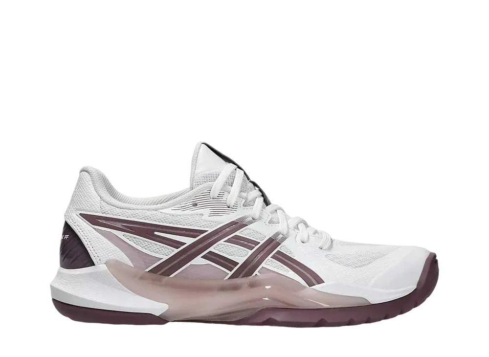 アシックス ウィメンズ パワーブレイク FF "ホワイト/ダスティモーブ"