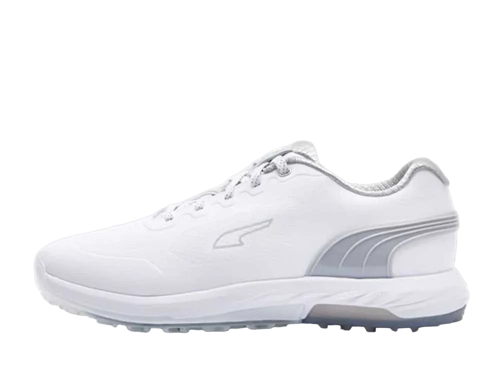 プーマ ゴルフ アルファキャット ニトロ "プーマホワイト/フラットライトグレー/プーマシルバー"