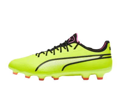 Puma King Ultimate HG/AG "Electric Lime/Puma Black/Poison Pink"