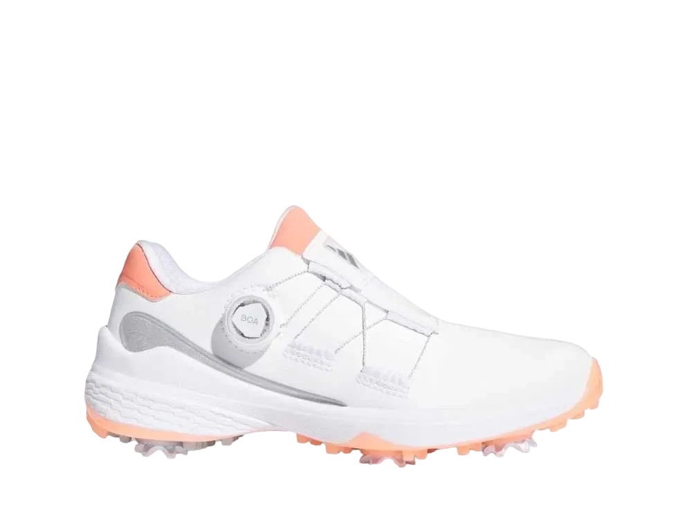 アディダス ウィメンズ ゼッドジー23 ボア "フットウェアホワイト/コーラルフュージョン/シルバーメタリック"