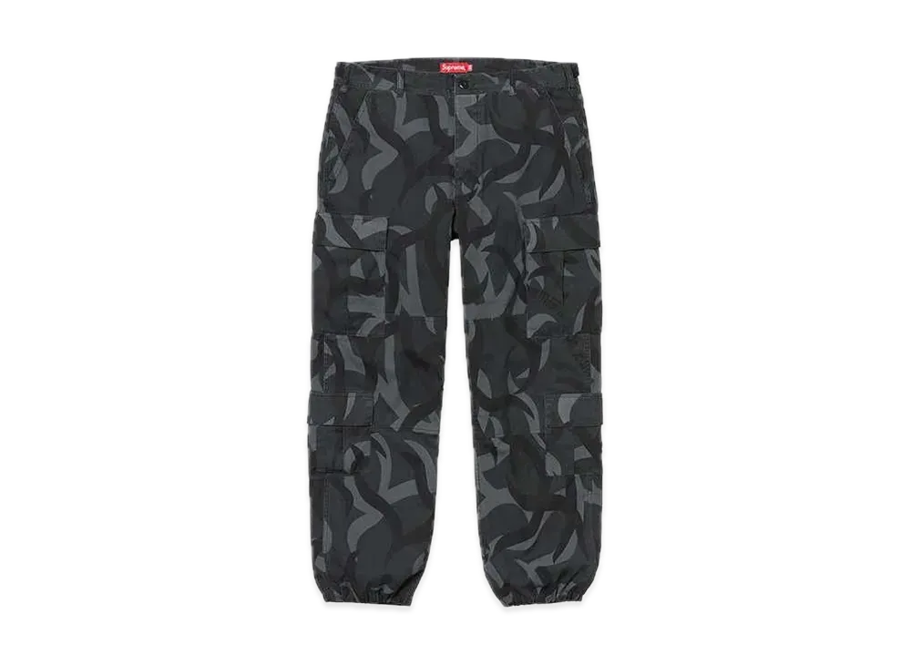 Supreme Cargo Pant "Black Tribal Camo"