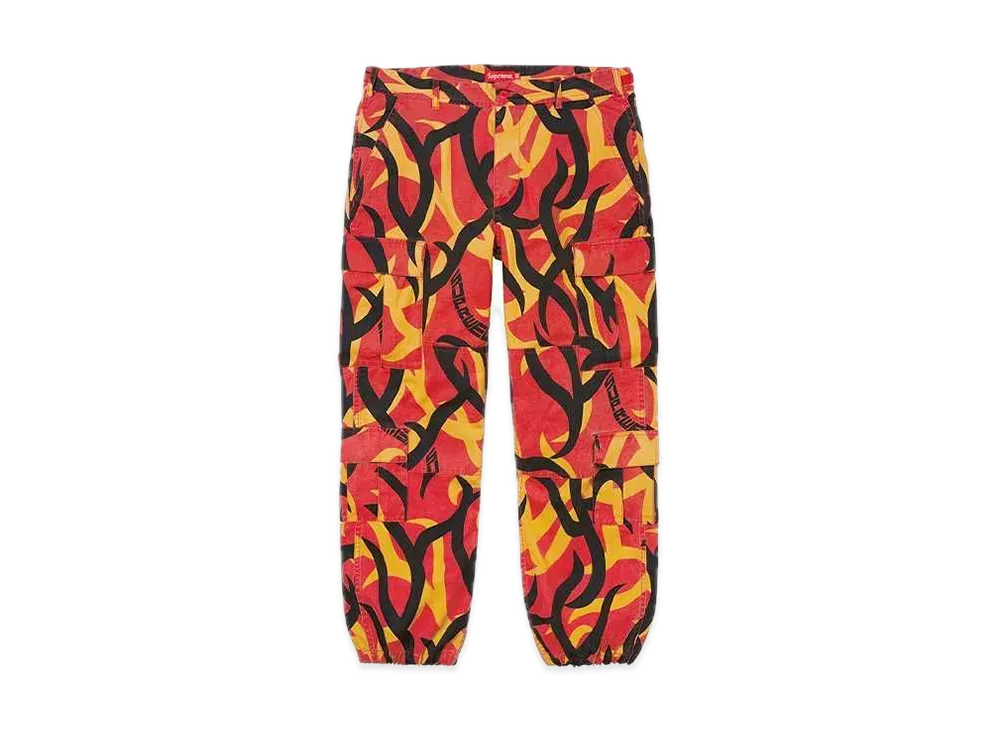 Supreme Cargo Pant "Red Tribal Camo"