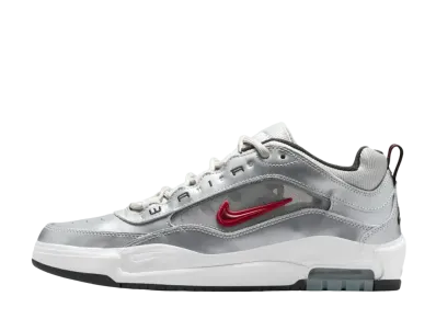 Nike Air Max Ishod PRM "Metallic Silver/Metallic Silver/White/Varsity Red"