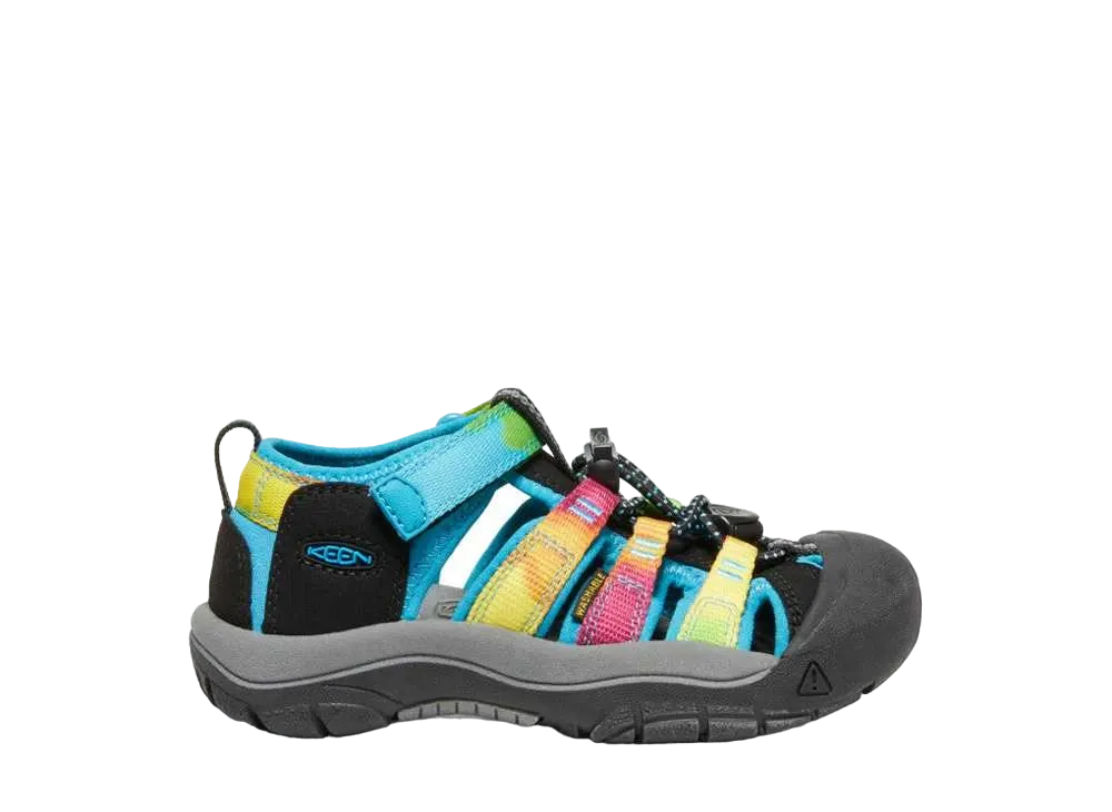 KEEN Little Kids Newport H2 "Rainbow Tie Dye"
