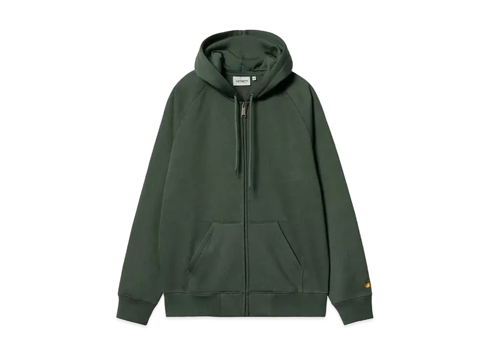 Carhartt WIP Hooded Chase Jacket "Sycamore Tree/Gold"
